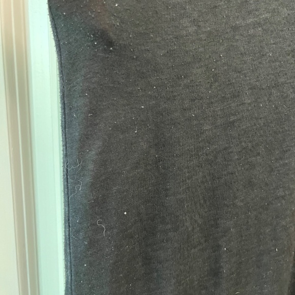 AllSaints Black Asymmetrical Hem Sleeveless Top Size S - Picture 7 of 10